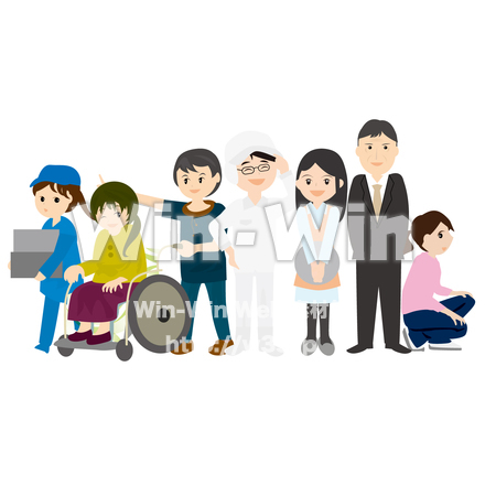 働くのCG・イラスト素材 W-025400