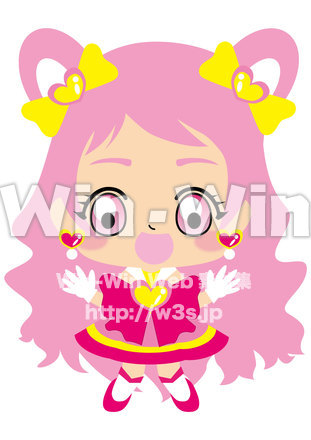 ちびキャラのCG・イラスト素材 W-024257