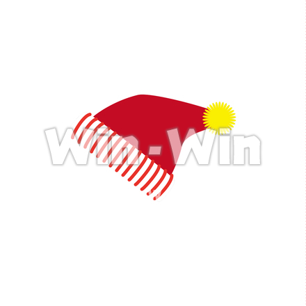 赤い帽子のCG・イラスト素材 W-024971