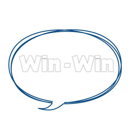 ふきだしのCG・イラスト素材 W-025871