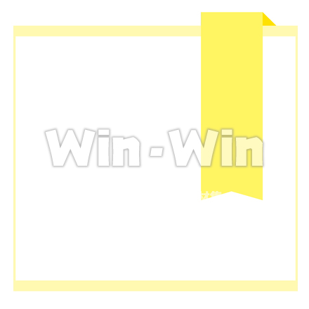 フレーム（たれさがりメモ）のCG・イラスト素材 W-024310