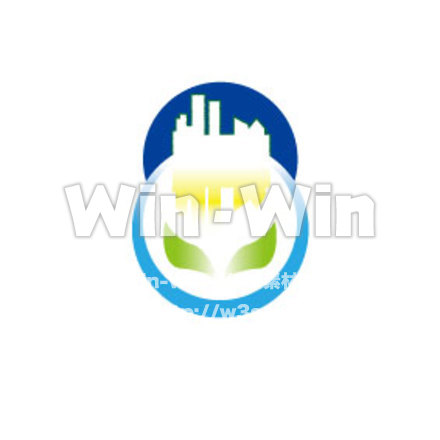 町マークのCG・イラスト素材 W-024019