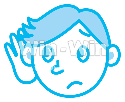 聞きかえしのCG・イラスト素材 W-025611