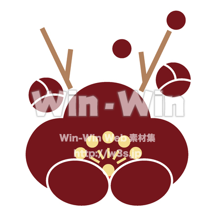 梅のCG・イラスト素材 W-024991