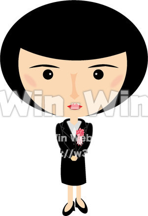 ビジネスウーマンのCG・イラスト素材 W-024229