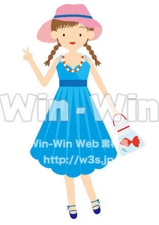 girlのCG・イラスト素材 W-024292