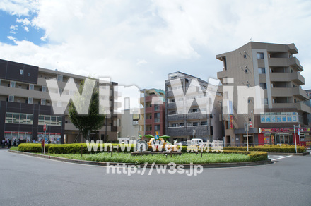 南部線矢野口駅前ロータリーの写真素材 W-024790