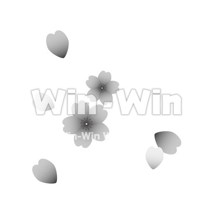 桜の花びらのCG・イラスト素材 W-024610