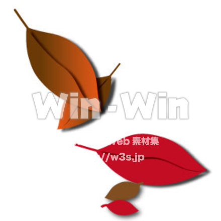 枯葉のCG・イラスト素材 W-025845