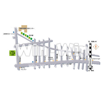 地図のCG・イラスト素材 W-025835
