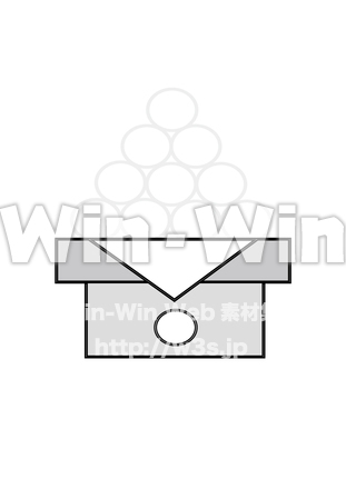 おつきみだんごのシルエット素材 W-024171