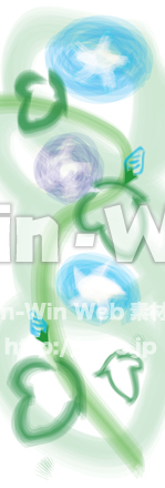 朝顔あおのCG・イラスト素材 W-025412