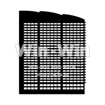 ヒルトン福岡シーホークのシルエット素材 W-024135