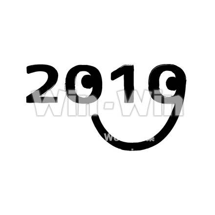 2019いい年！のCG・イラスト素材 W-025150