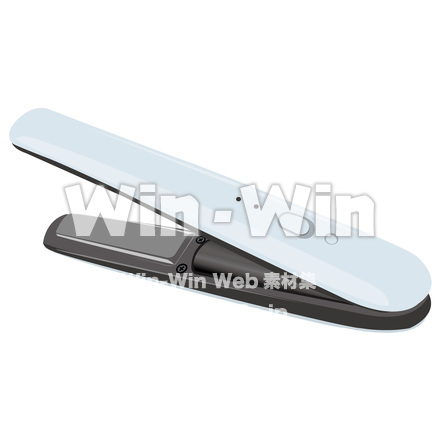 ヘアアイロンのイラストのCG・イラスト素材 W-024922