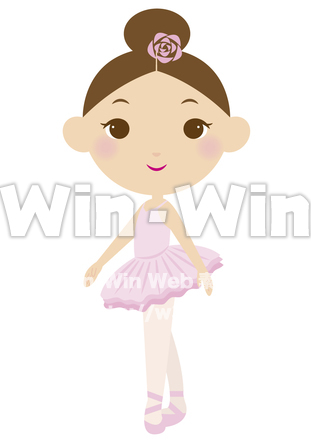 バレリーナのCG・イラスト素材 W-024209