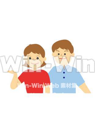 夫婦のCG・イラスト素材 W-025382