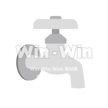 蛇口のシルエット素材 W-024237