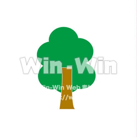 木のイラストのCG・イラスト素材 W-025200