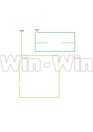 若葉のラベルのCG・イラスト素材 W-024802