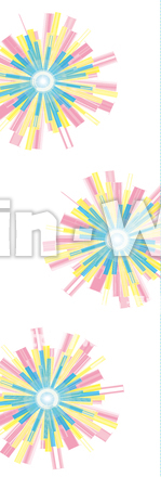 花火の栞のCG・イラスト素材 W-025479