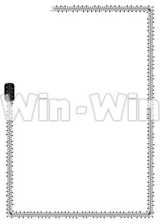 パターンブラシタイヤ痕のシルエット素材 W-024874