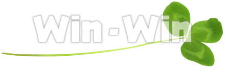 クローバー（1/10）の写真素材 W-024367