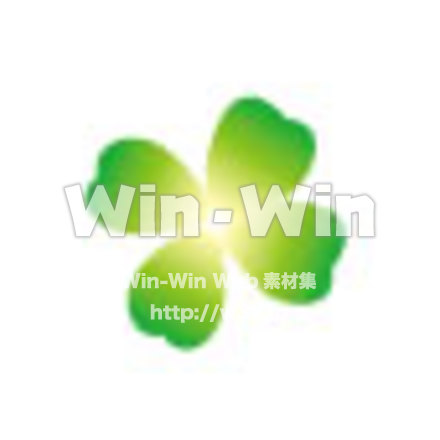 四葉のクローバーのCG・イラスト素材 W-025245