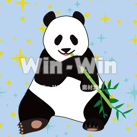 パンダのCG・イラスト素材 W-025561