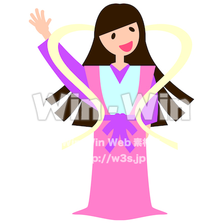 乙姫のCG・イラスト素材 W-027952