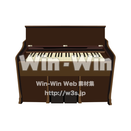 リードオルガンのCG・イラスト素材 W-027207