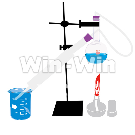 実験道具のCG・イラスト素材 W-026645