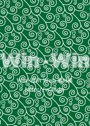 唐草模様のCG・イラスト素材 W-026756