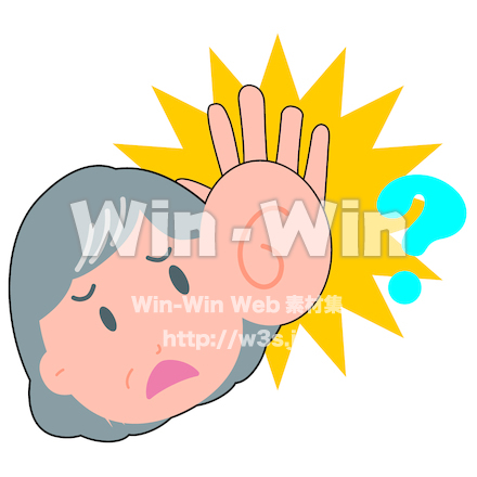 おばあさんのCG・イラスト素材 W-027942