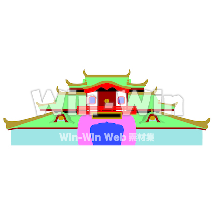 竜宮城のCG・イラスト素材 W-027953