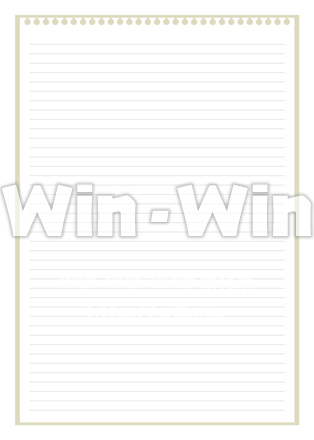 ルーズリーフの背景のCG・イラスト素材 W-027747