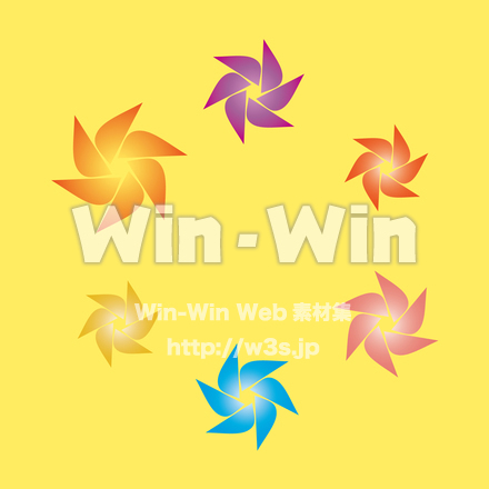 風車のCG・イラスト素材 W-026726