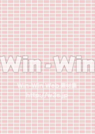 タイル壁ピンクのCG・イラスト素材 W-027276