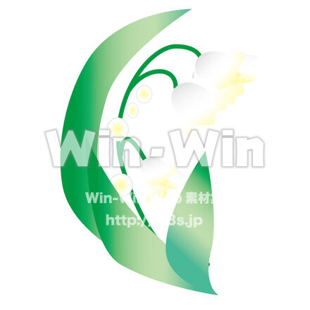 すずらんのCG・イラスト素材 W-026395