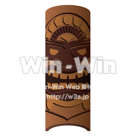 ティキのCG・イラスト素材 W-026029