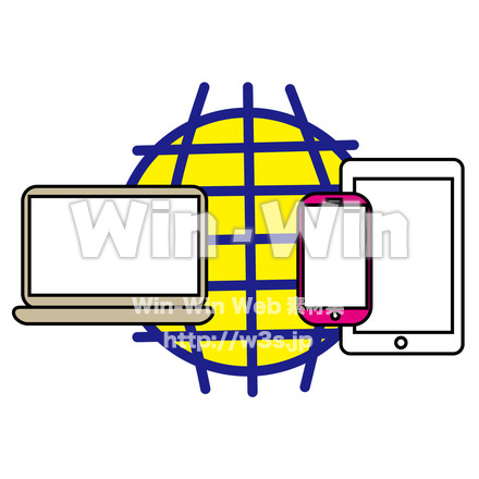 テクノロジーアイコンのCG・イラスト素材 W-026456