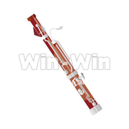 ファゴットのCG・イラスト素材 W-027033