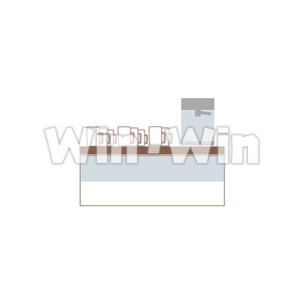 ビールサーバーとジョッキのCG・イラスト素材 W-027221