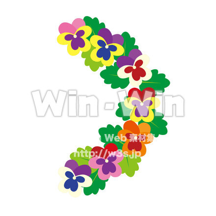 パンジーのCG・イラスト素材 W-026582