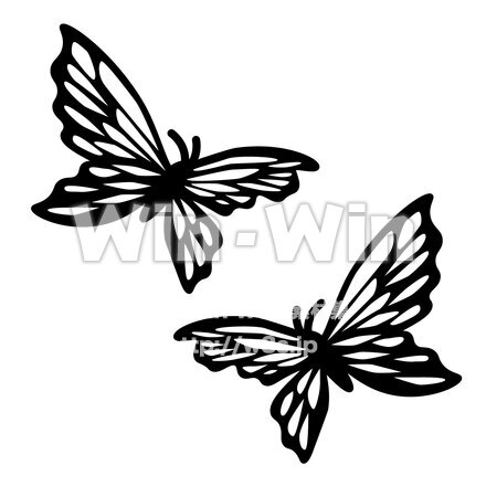 蝶のCG・イラスト素材 W-027977