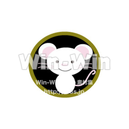 2020干支ねずみのCG・イラスト素材 W-026268