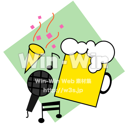 宴会のCG・イラスト素材 W-026156