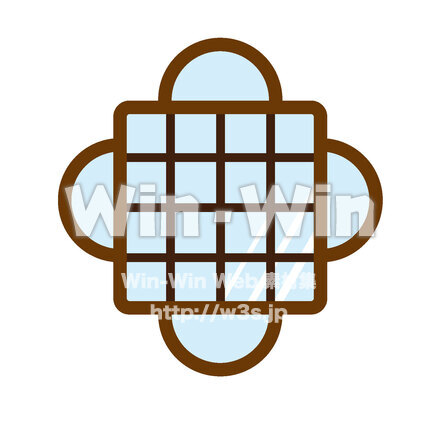 窓のCG・イラスト素材 W-026723