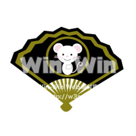 扇子のCG・イラスト素材 W-026271