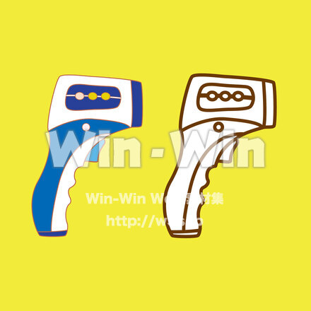 体温計のCG・イラスト素材 W-027043